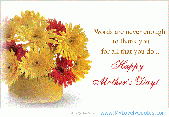 Happy Mothers Day Sayings