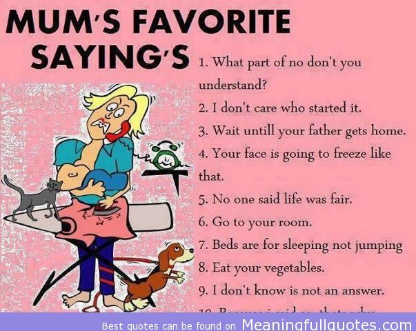 Mothers Day Sayings Funny