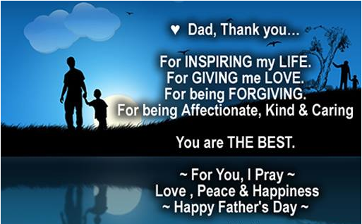 Special Fathers day quotes from son