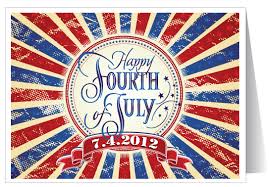 Happy 4th of July Greeting Card