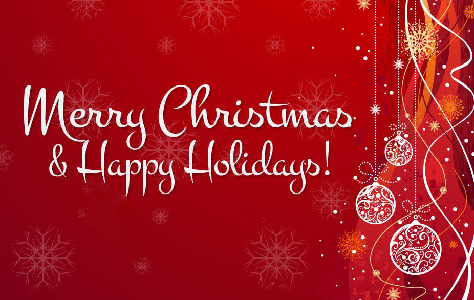 Merry Christmas Happy Holidays Image Download