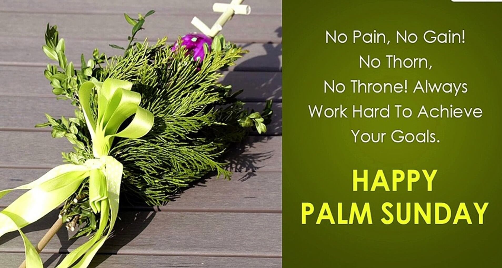 Happy Palm Sunday Messages 2023