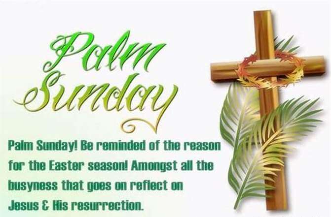 Palm Sunday Messages For Family